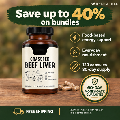 Grass-Fed Beef Liver Capsules